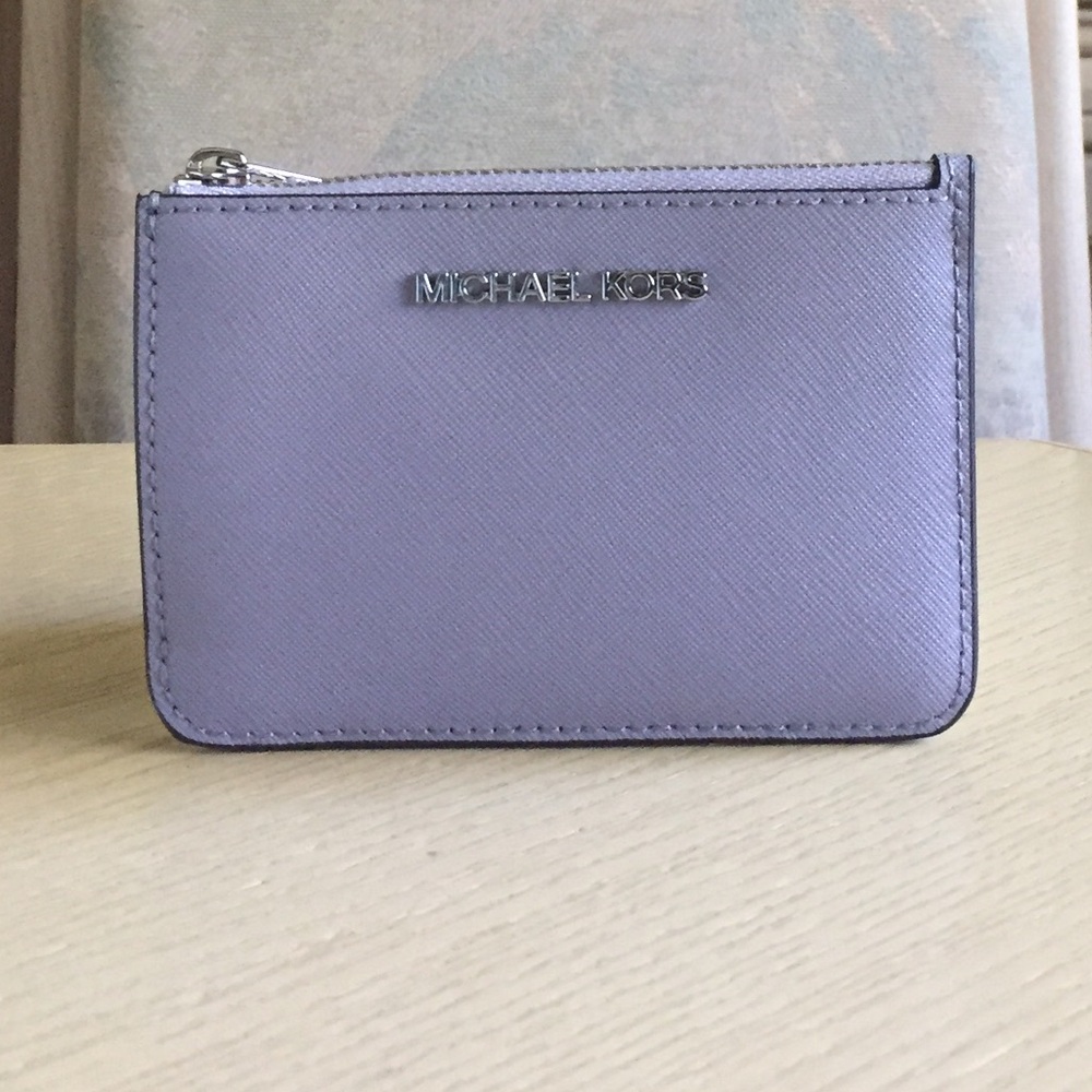 Michael Kors Lilac Leather ID Coinpouch